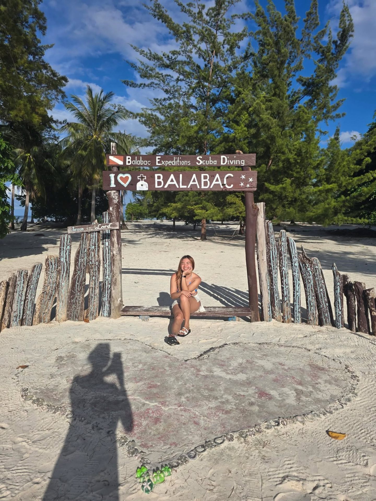 I ❤ Balabac welcome sign